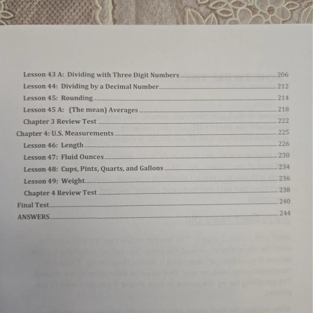 Learn Math Fast System Volume I Fourth Edition J.K. Mergens Homeschool Textbook